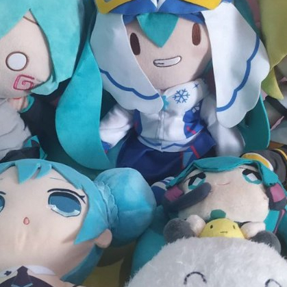 {Baca deskripsi} Boneka hatsune miku ori, dll