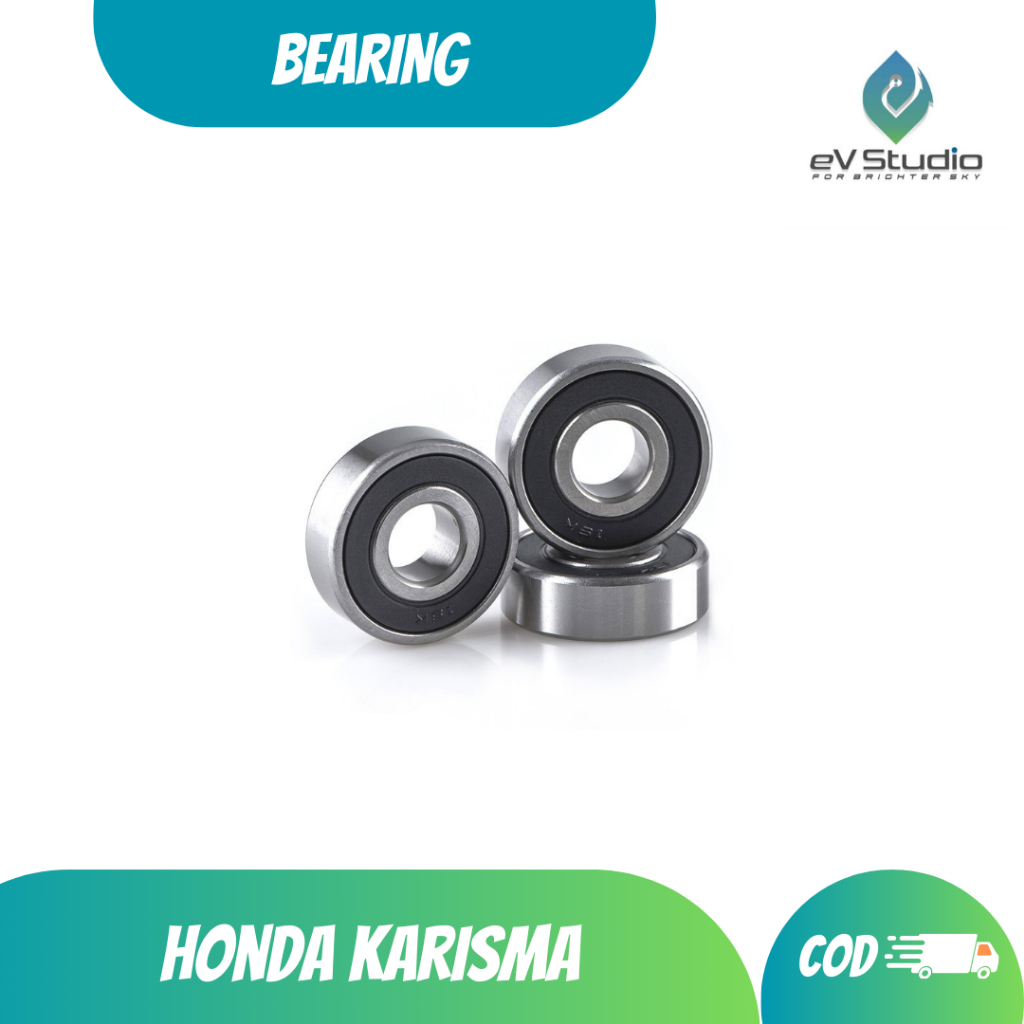 6201 6301 BEARING RODA DEPAN HONDA KARISMA / BEARING RODA BELAKANG HONDA KARISMA / LAHER RODA DEPAN 