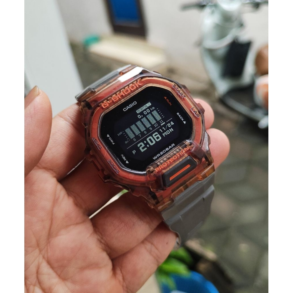 jam tangan original g-shock gbd-200 second bekas
