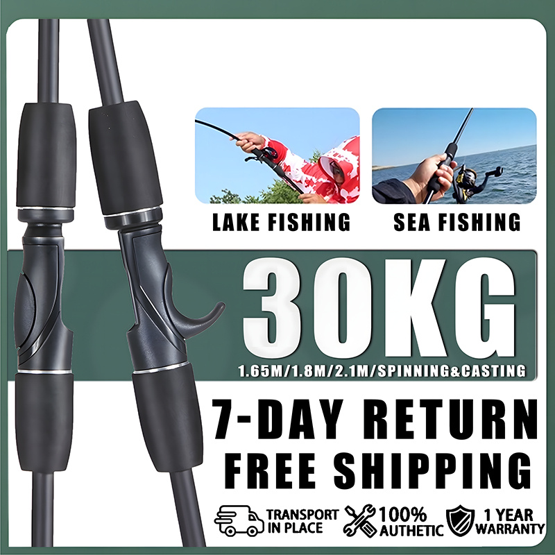 Spinning Joran Pancing UL Ultralight SHIMANO Tongkat pancing rod Fiber Solid Padat Super Lentur