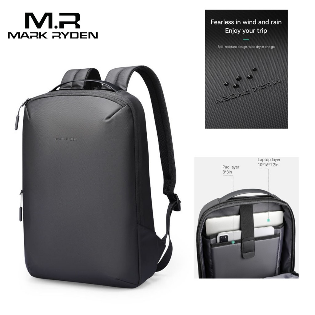 Mark Ryden MR2408 Tas Ransel Backpack Laptop Rigan Waterproof
