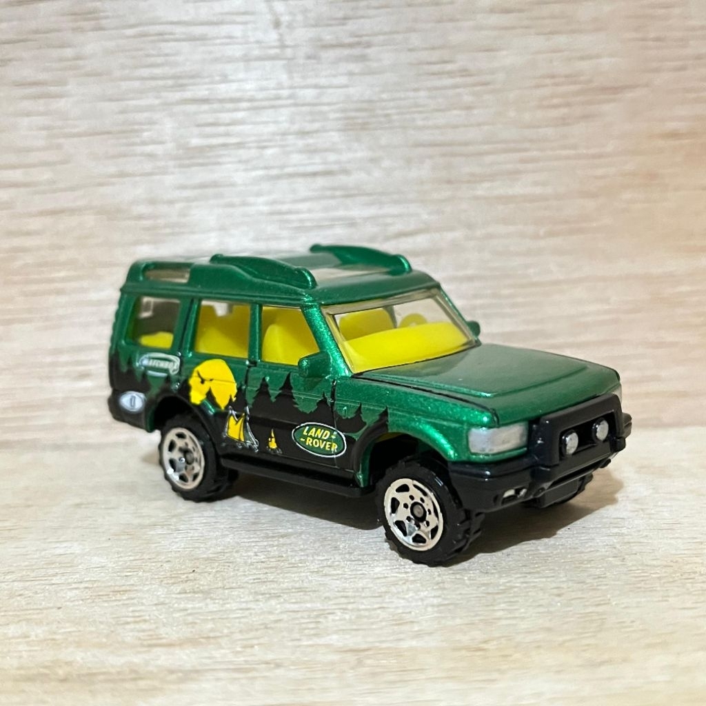 Matchbox Loose Land Rover Discovery Hijau (Rilis 2002 Mace In China)