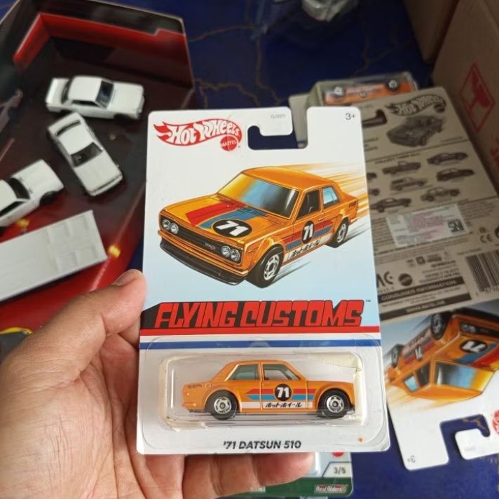 HOT WHEELS FLYING CUSTOM DATSUN 510