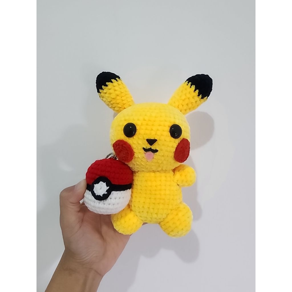 Amigurumi-Pikachu-crochet(set)