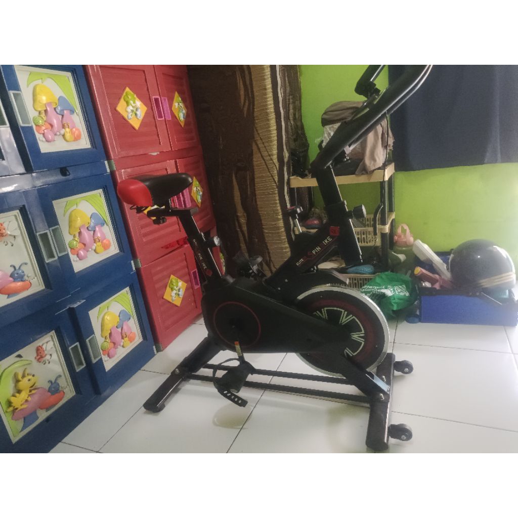 sepeda statis spin bike second