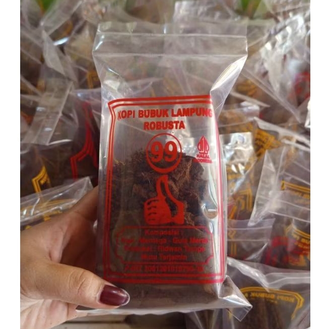 Kopi Bubuk Lampung Robusta 99 ( 150 Gram ) Kopi Bubuk Lampung Robusta 99 Promo