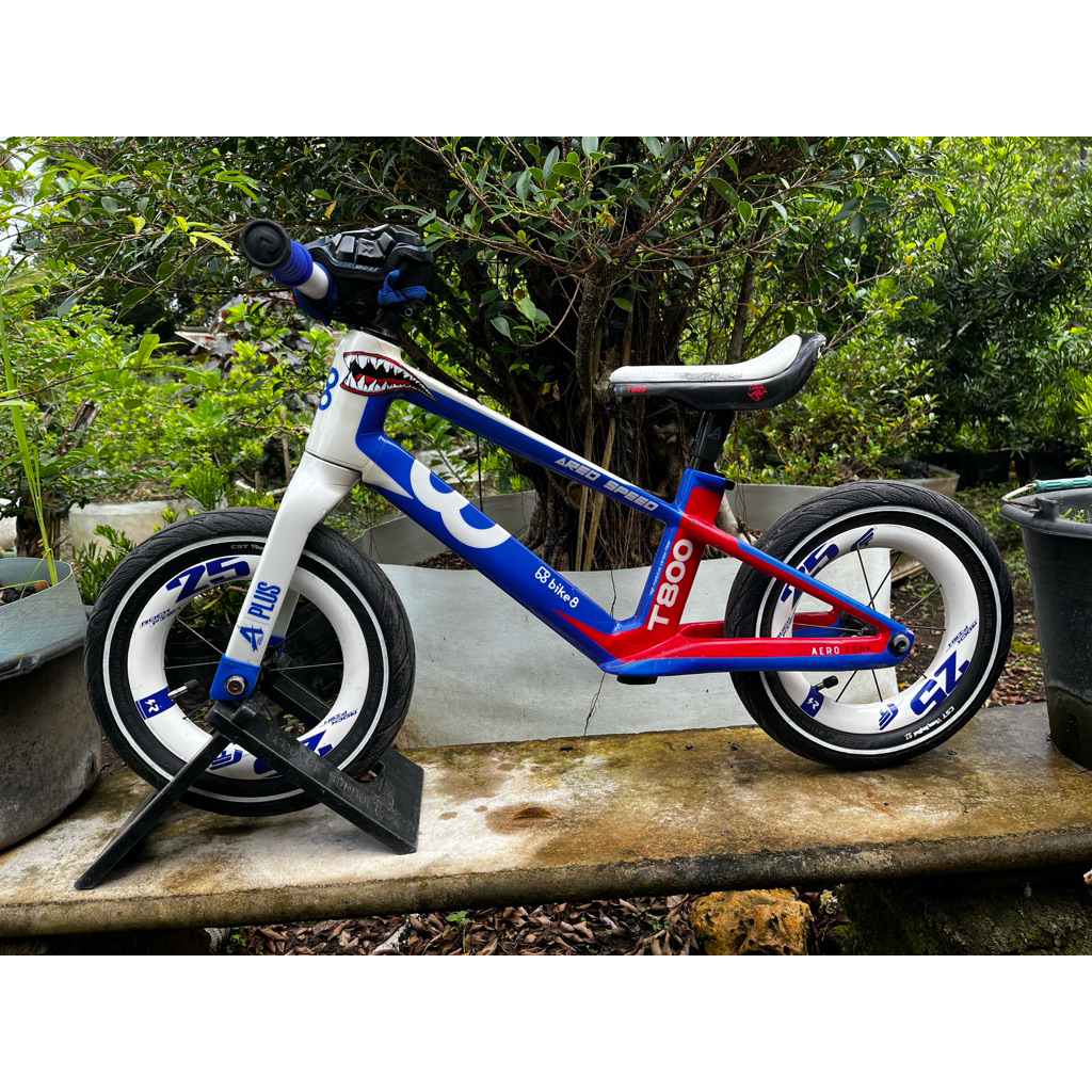Pushbike preloved bike8 a plus (fullset)