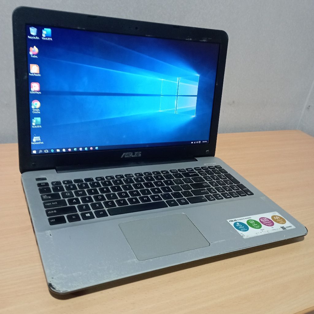 Laptop Asus X555Q Amd A12 Radeon R7 Ram 8Gb SSD 128 gb murah aj