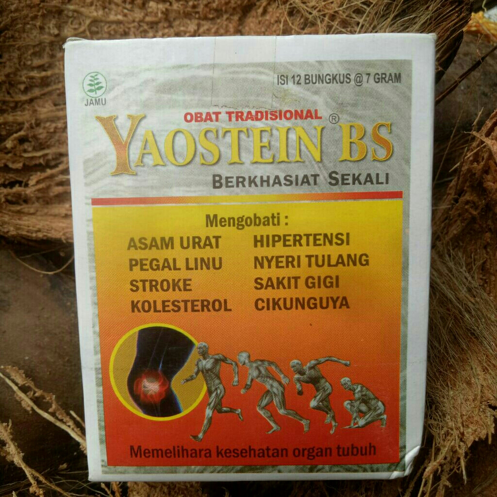 Yaostein BS Serbuk Asli isi 12bks
