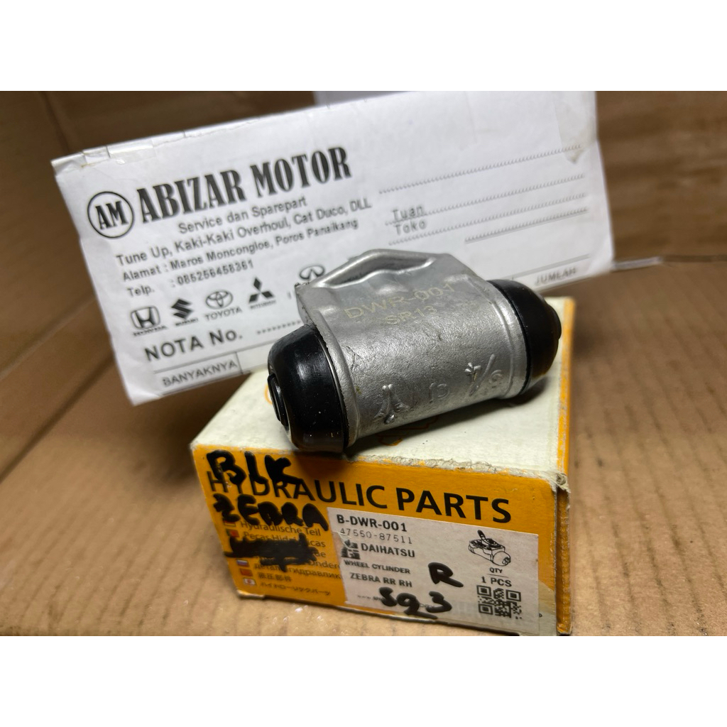 Bak rem belakang kanan ZEBRA