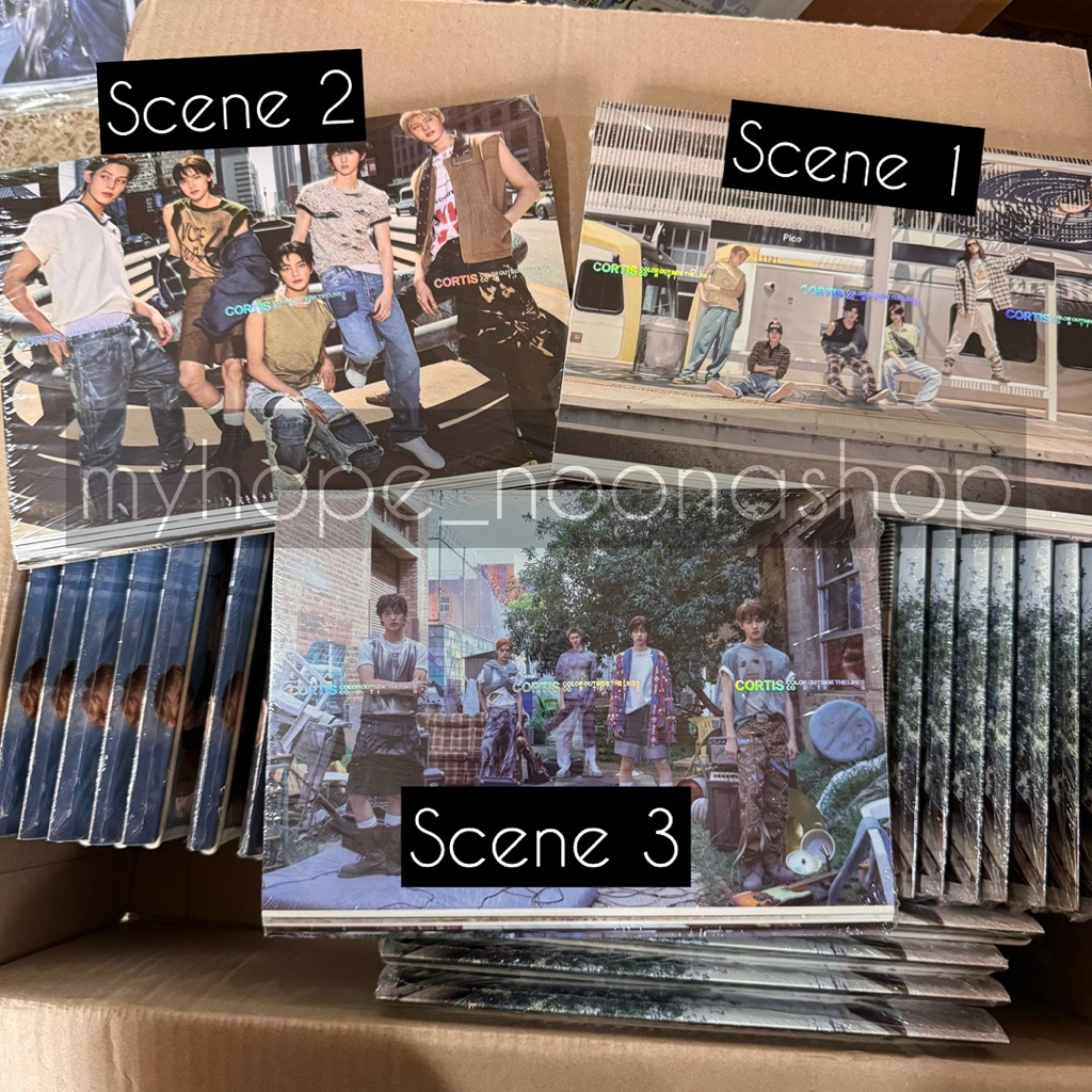 Ready stock CORTIS the 1st ep album Color Outside The Lines sealed official weverse keonho juhoon se