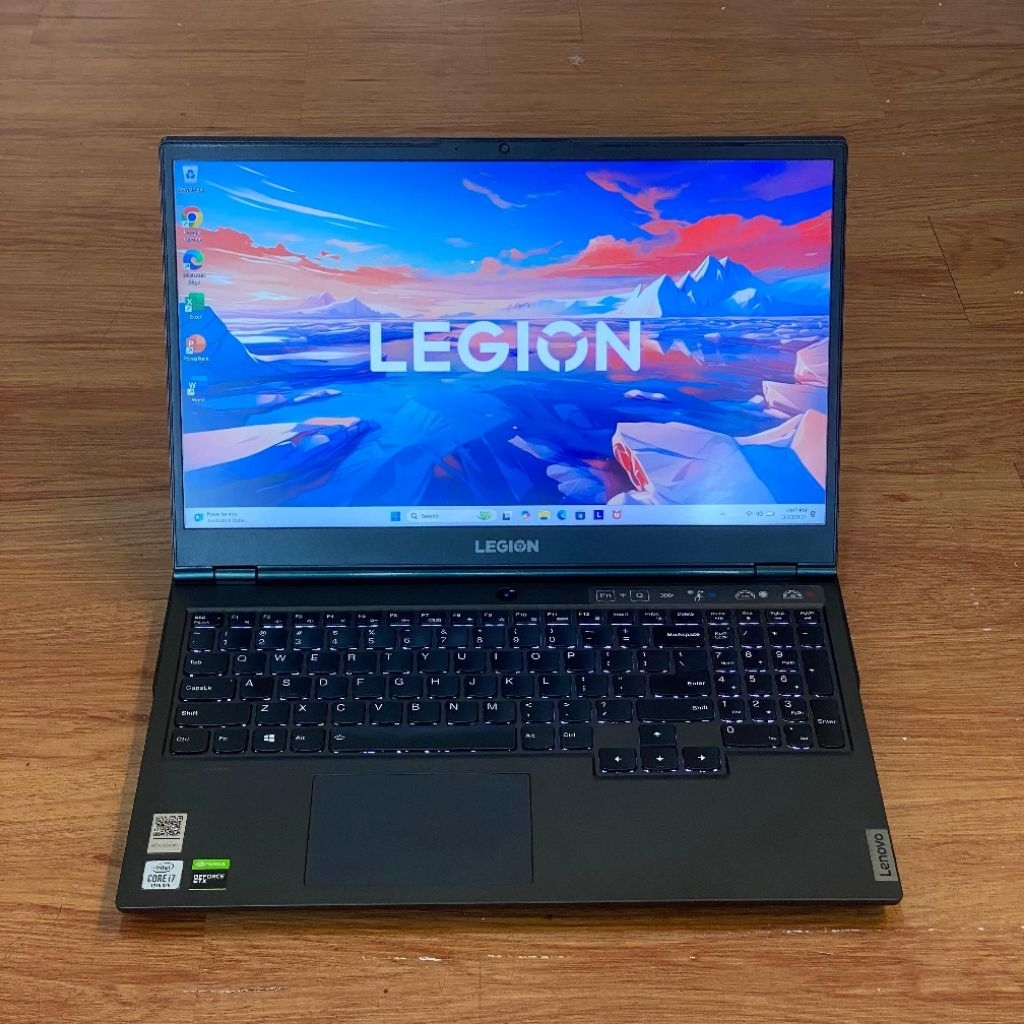 LAPTOP LENOVO LEGION 5i INTEL CORE I7 10750H RAM 16GB SSD 512GB VGA GTX 1660Ti 6GB