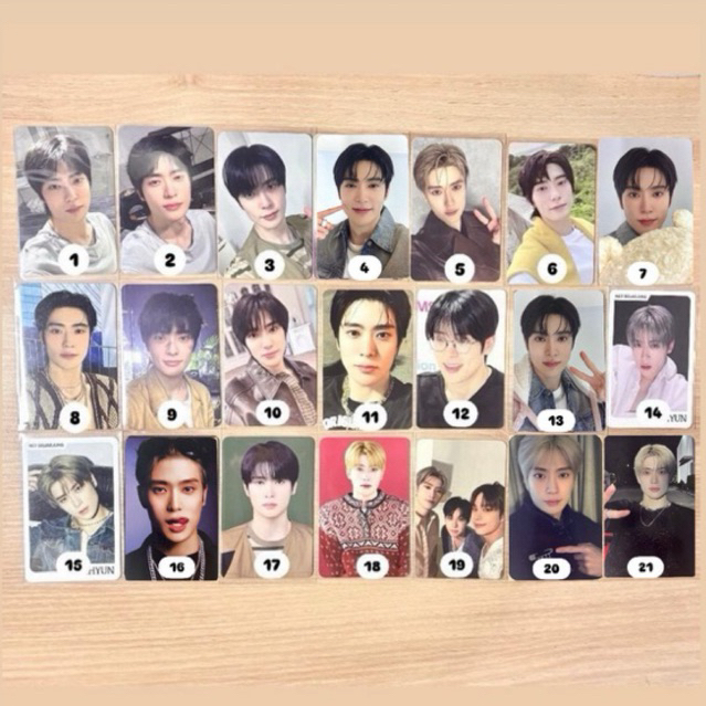 (READY) OFFICIAL PHOTOCARD NCT 127 JAEHYUN DJJ J ALBUM POB KPOPMERCH EVERLINE JAEHYUN DENIM