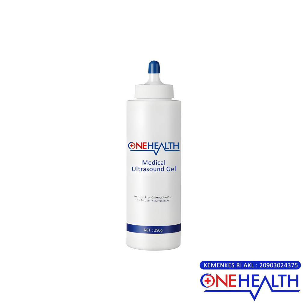 Onehealth Ultrasound Gel Putih 250ml Gel USG Ultrasonic Jelly Doppler