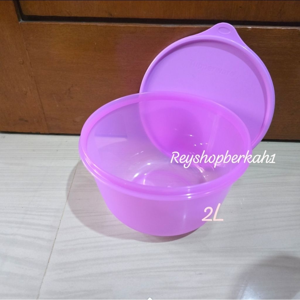 MODULAR BOWL TUPPERWARE 2liter / mangkuk sayur murah tutup kedap