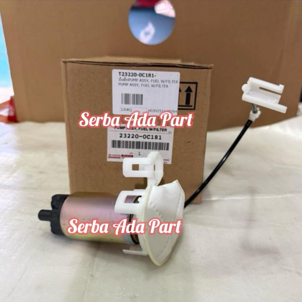 Fuel Pump Pompa Bensin Innova Reborn Bensin 2015 Up 23220-0C181 (Asli)