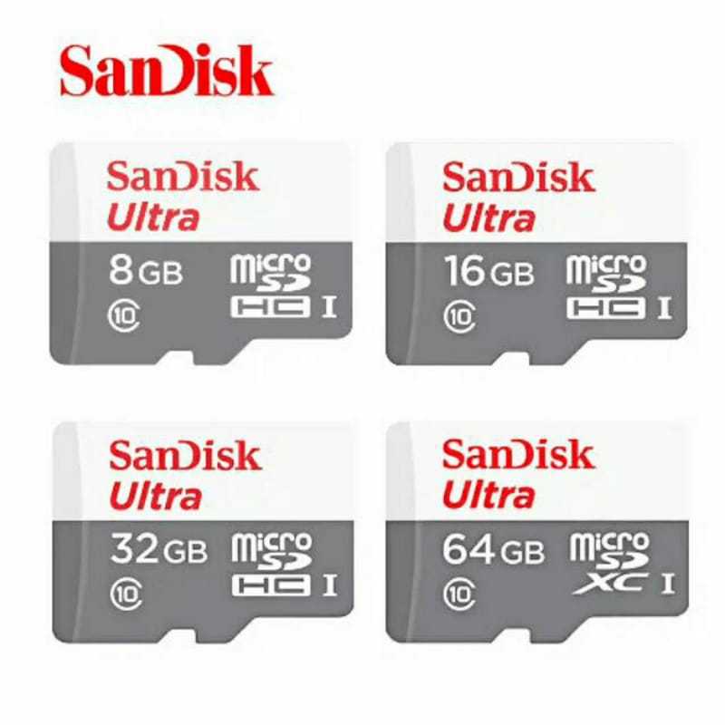 Sandisk Memory Card Micro SDHC Class 10 2GB / 4GB / 16GB / 32GB / 64GB / 128GB micro sd card