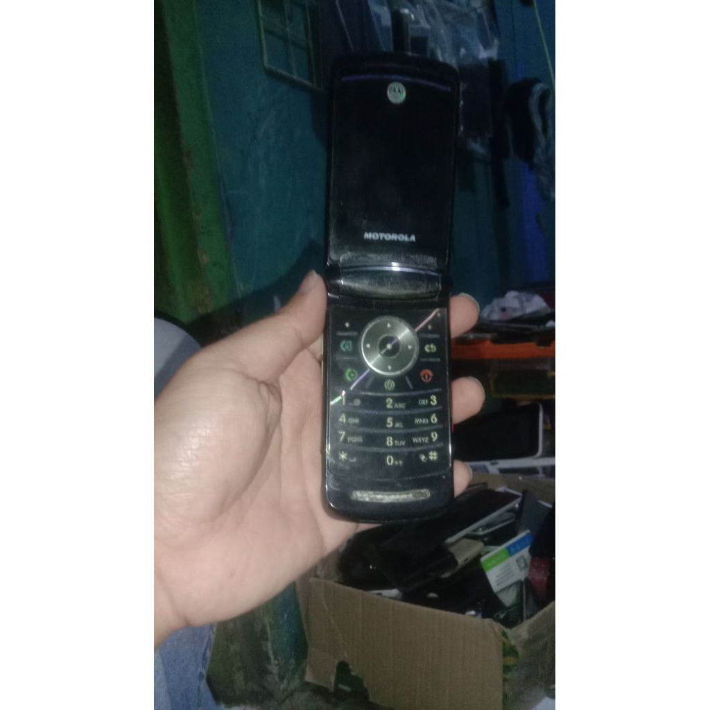 mesin lcd motorola v3 nyala