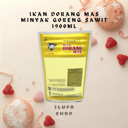 MINYAK GORENG IKAN DORANG MAS 1900ML / IKAN DORANG MAS MINYAK GORENG SAWIT
