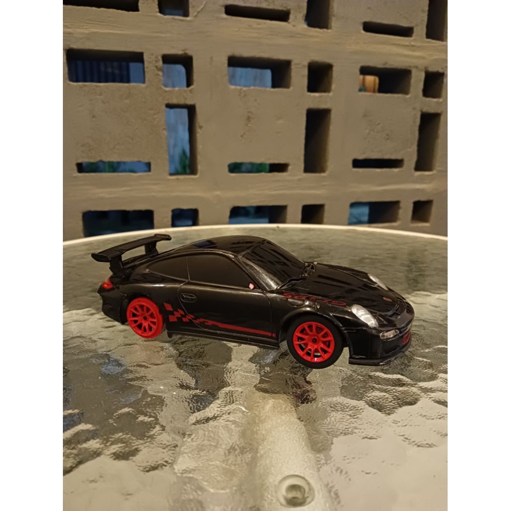 RC Rastar Porsche 911 GT3 RS Black Scale 1/24 (Bekas)