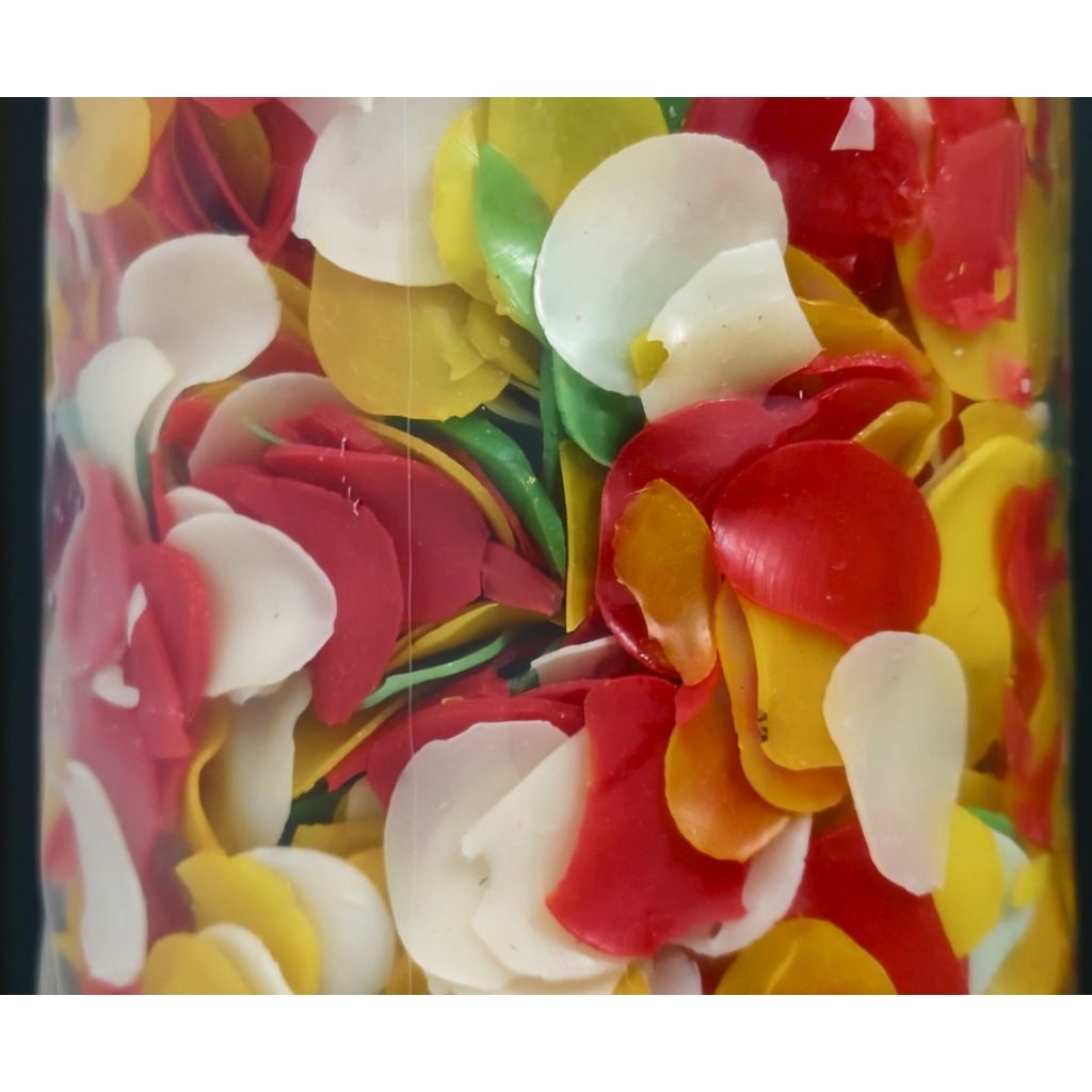 Kerupuk mentah bawang warna warni kerupuk mentah pelangi 1kg