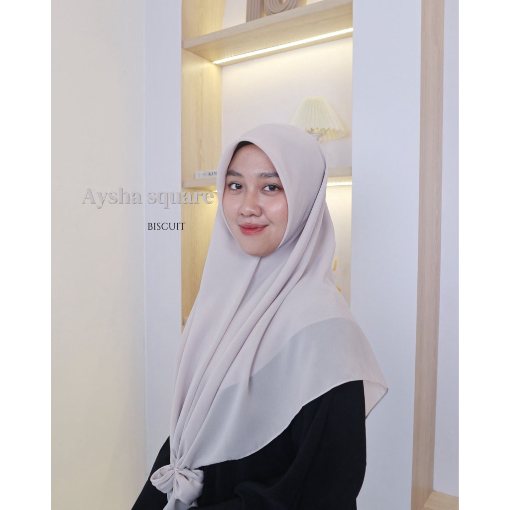 Hijab Aysha Square Muslimah