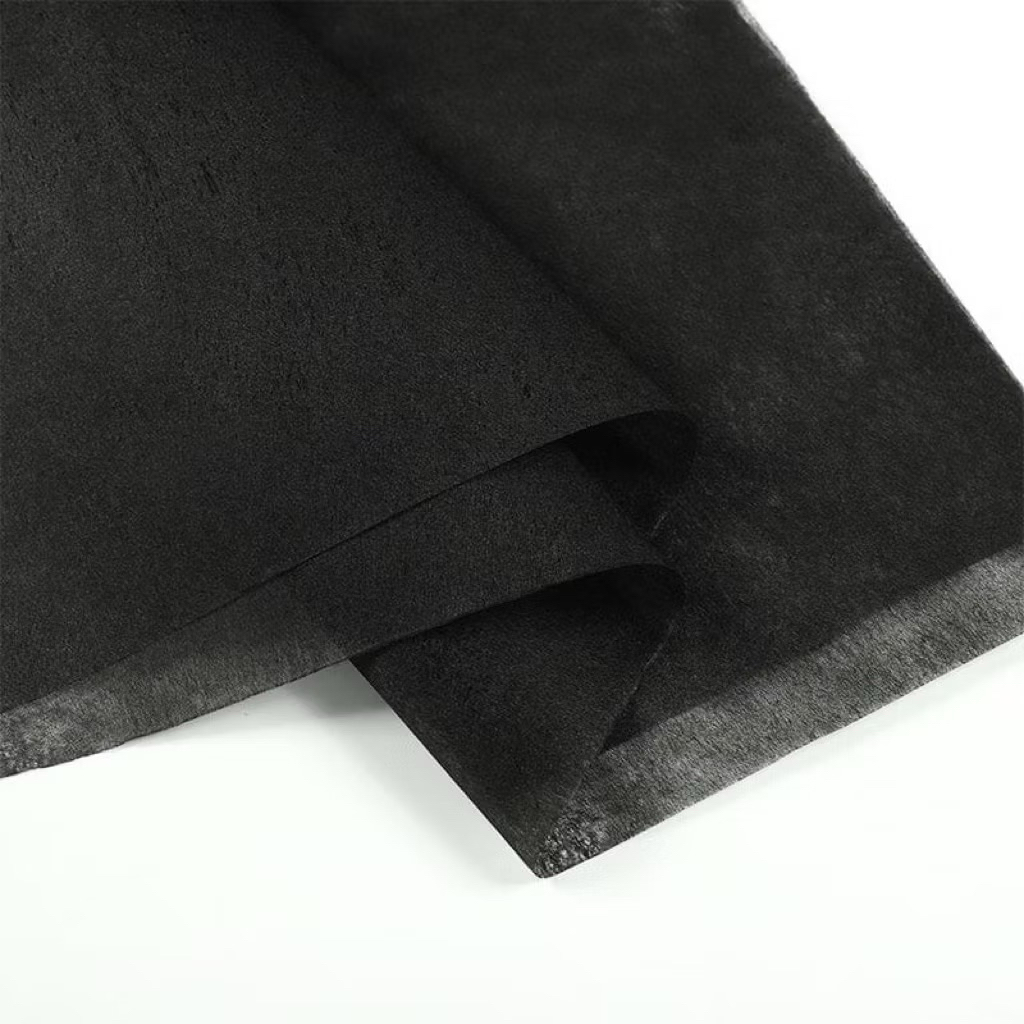 Kertas Tissue Buket Warna Hitam Putih / Flower Wrapping Paper