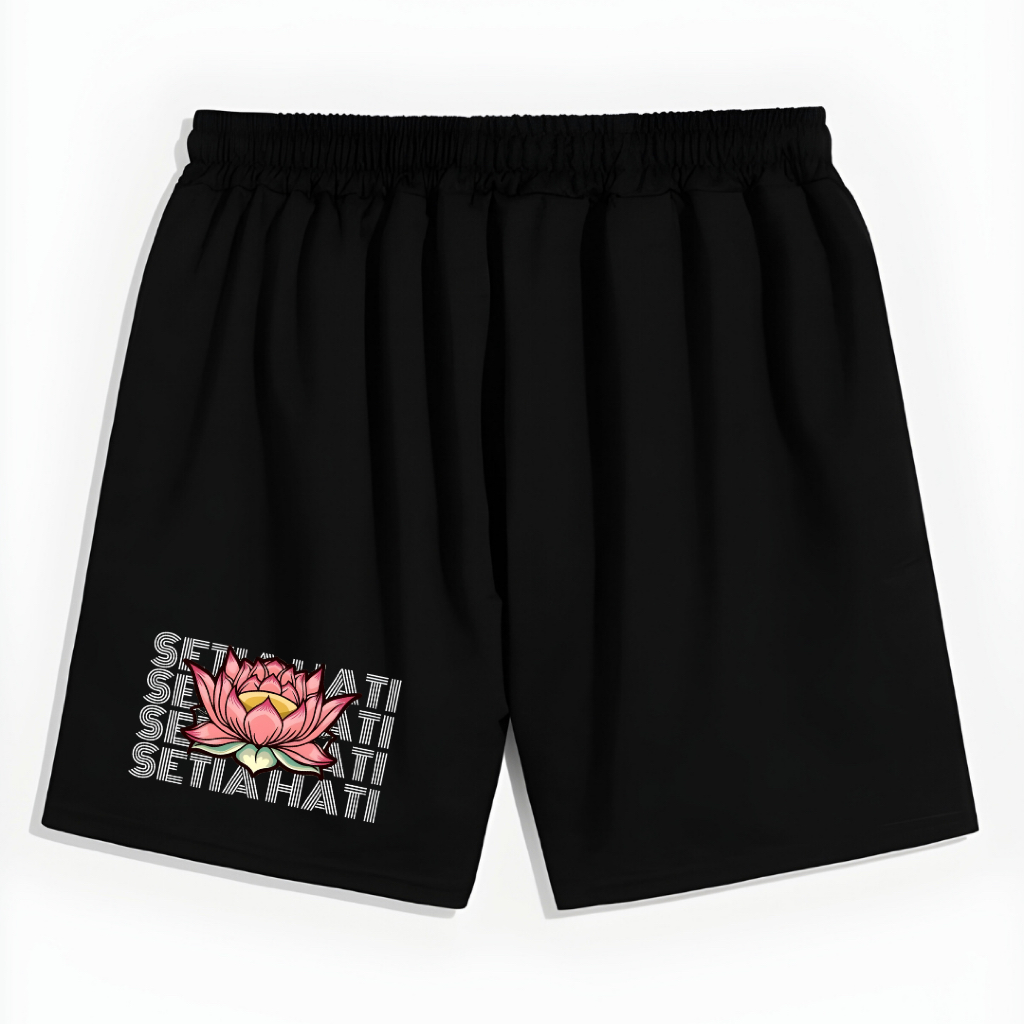Celana Pendek Bunga Lotus Boxer PSHT Terate Hati Bersinar Cocok Semua Usia Promo Diskon COD Stiker