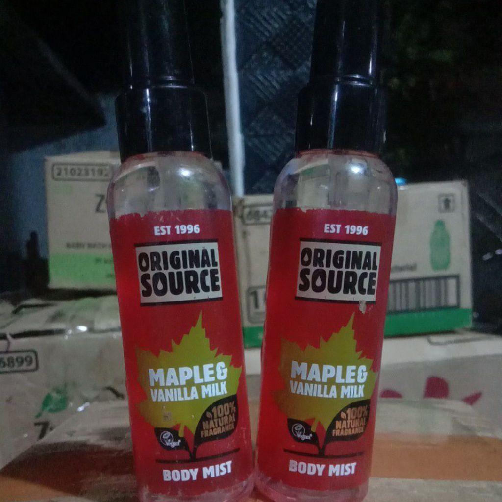 Original source Maple & Vanilla Milk Body Mist 100ml