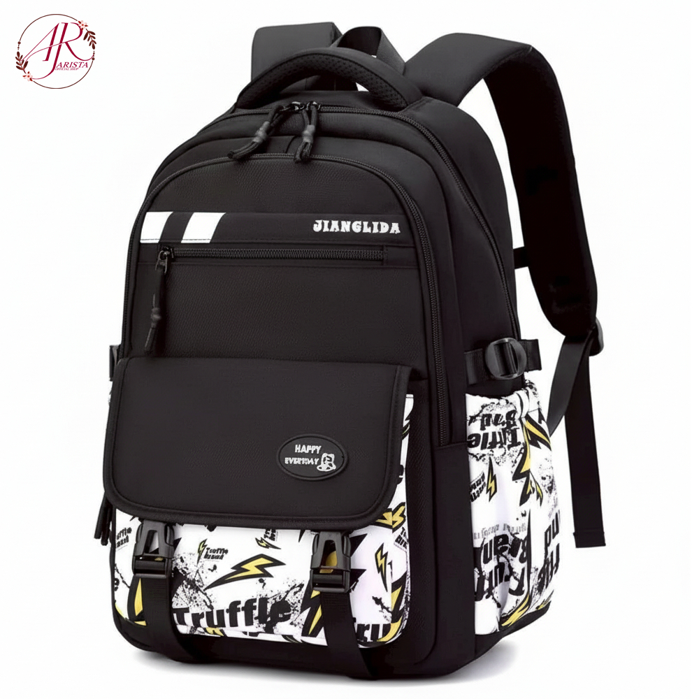 ARISTA - Tas Ransel Graphic Tas Sekolah Cowok Keren Tas Punggung Distro Laptop Murah SD SMP SMA 2025