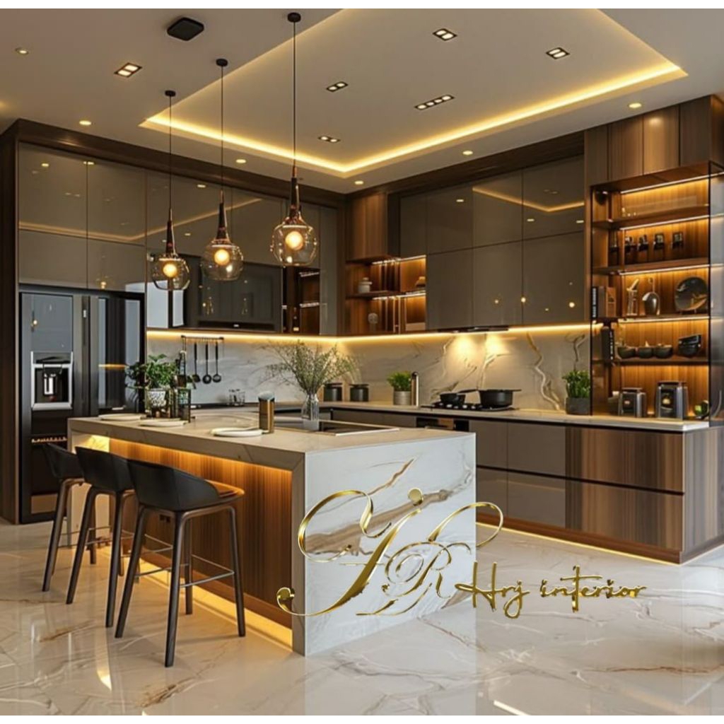 Kitchen set custom model minimalis