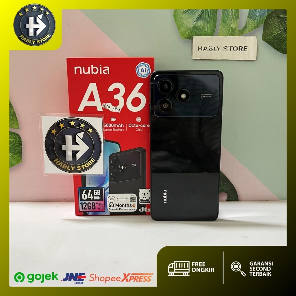 NUBIA A36 4/64 SECOND FULLSET