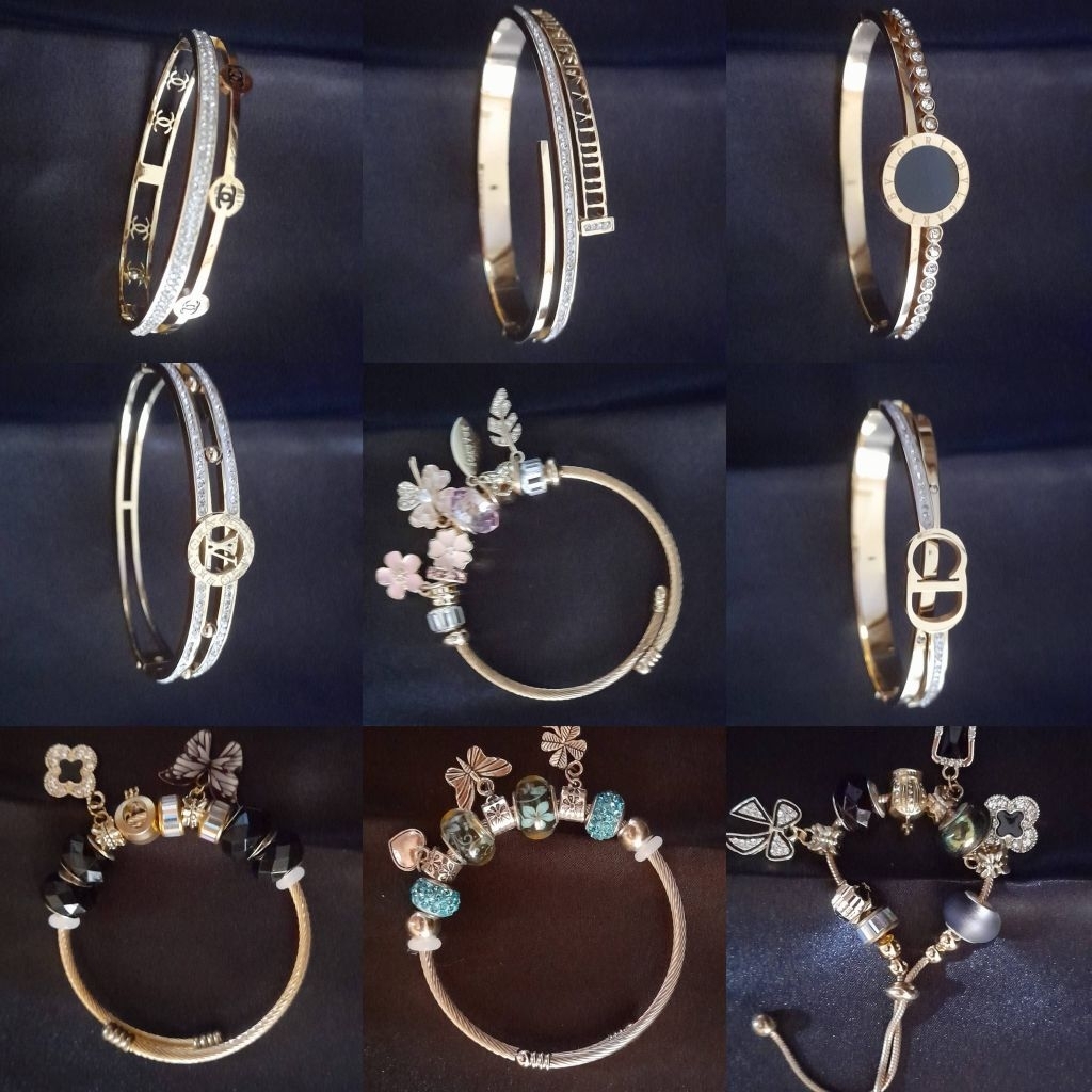 Aksesoris Gelang Bangle Pandora