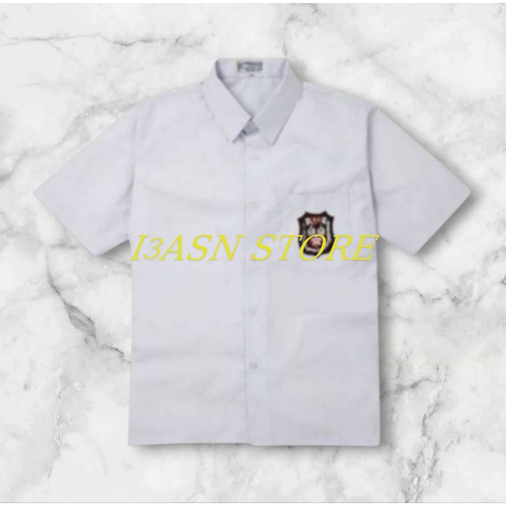 seragam sekolah SD/MI baju putih pendek laki laki