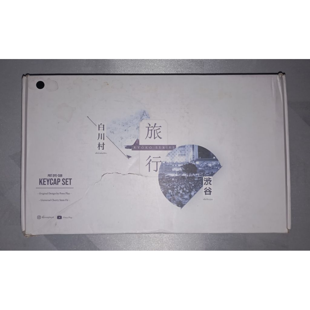 Keycaps Press Play PPBT SHIBUYA Japanese Root - OEM Profile (second)