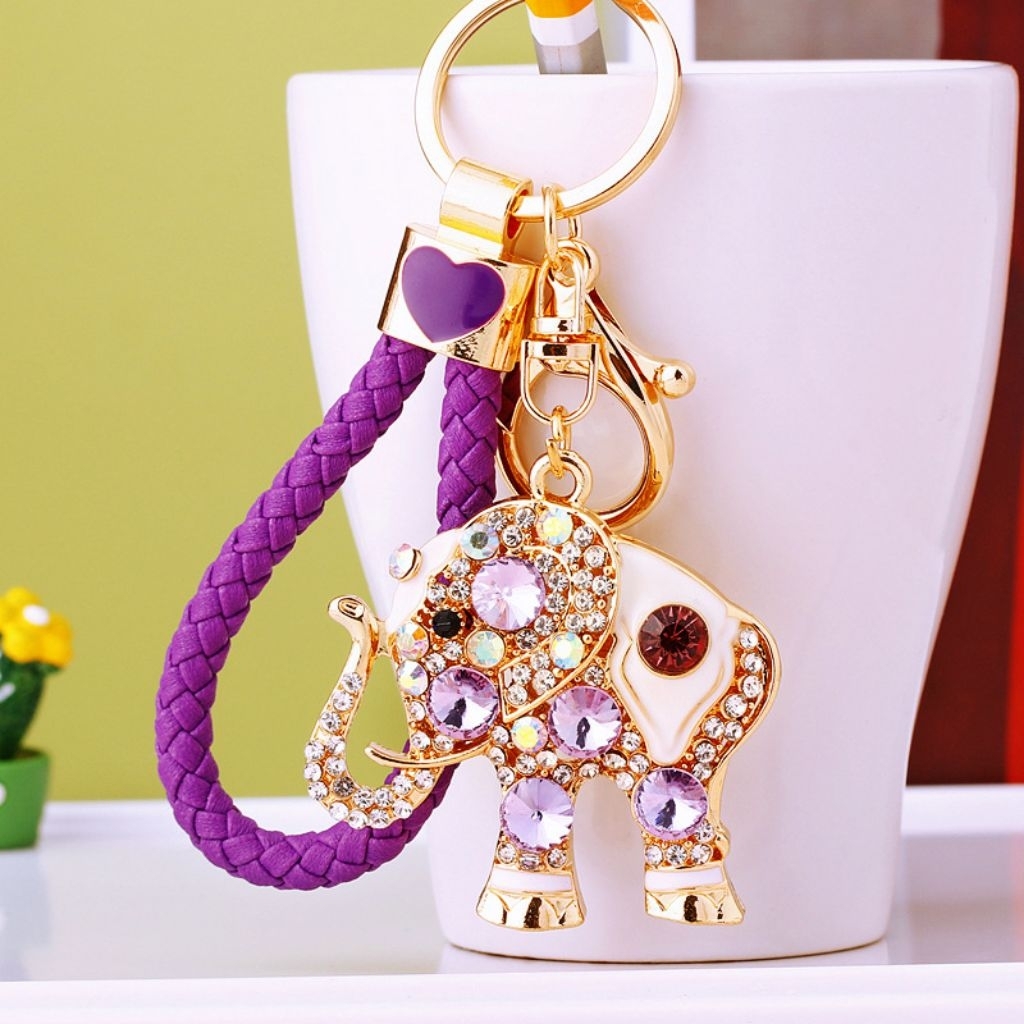 Gantungan Kunci Diamond Gantungan Tas Mata manik Keychain Premium Gantungan mobil