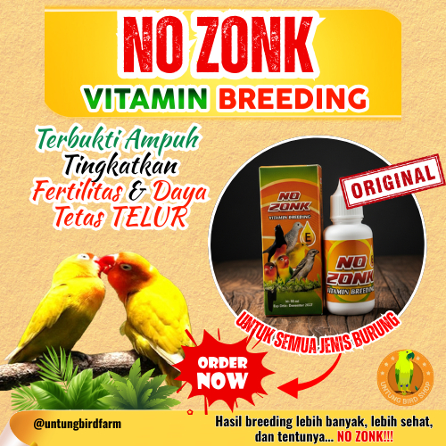 TERBUKTI NO ZONK Vitamin Ternak Breeding Burung Lovebird, Vitamin Ternak Lovebird, Vitamin Lovebird