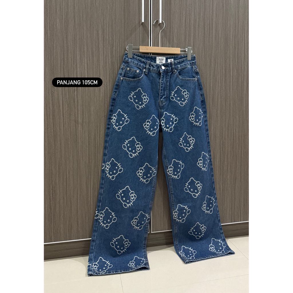 HELLOKITTY QULOT JEANS "61339" PREMIUM FSY