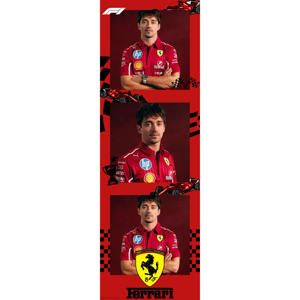 photostrip formula1 f1 ferrari version