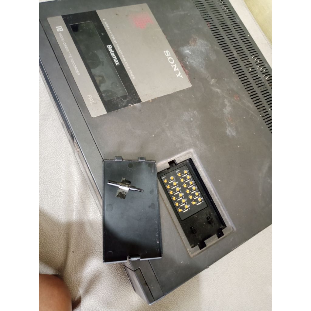 video player sony betamax vintage