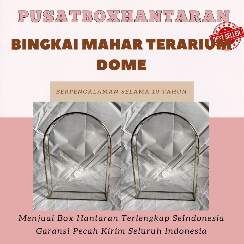 BINGKAI MAHAR TERARIUM | BINGKAI MAHAR AKRILIK | BINGKAI MAHAR FIBER