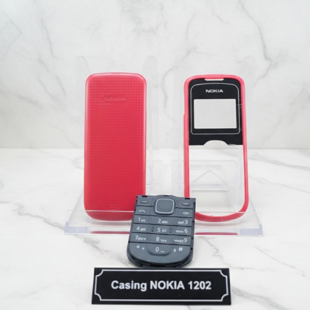 ​Body Depan Belakang Nokia 1202 + Keypad | Ganti Casing Baru