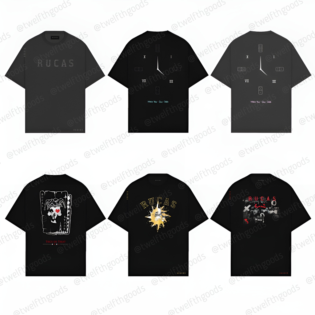 [ORIGINAL] RUCAS Treat Or Trick Halloween Tee | Artist Edition 3 Hari Black | Make Your Own Odds Bla