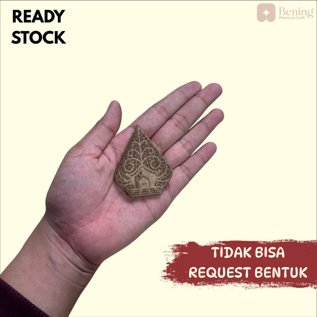 MDF CHIPBOARD GUNUNGAN WAYANG MAHAR / UKIRAN KAYU GUNUNGAN