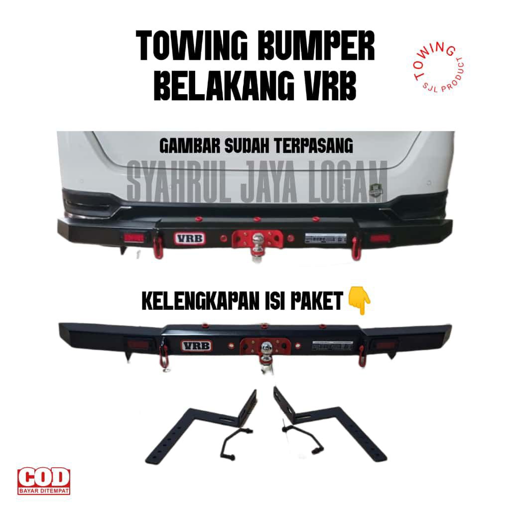 Bemper belakang VRB PNP mobil Inova rebon