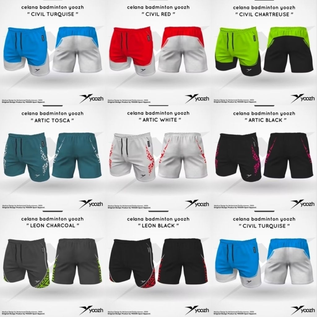 CELANA YOOZH ORIGINAL BADMINTON CELANA BULUTANGKIS CELANA OLAHRAGA