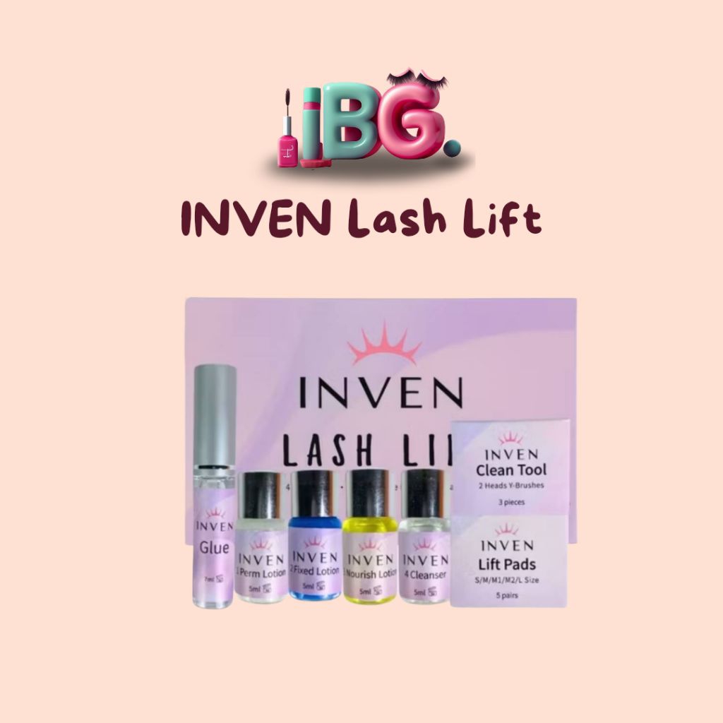 Lash lift Inven Inven set lash lift Lash lift set Inven set lash lift ready stock