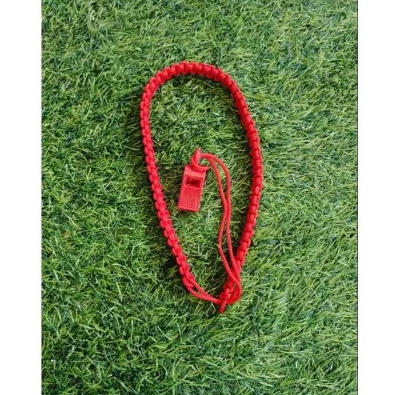 TALI MERAH+PELUIT PRAMUKA