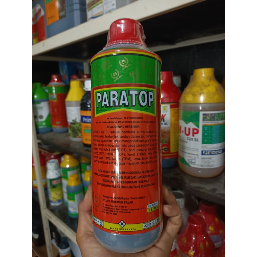 Herbisida PARATOP 276SL 1L - Racun rumput kontak - bekerja secara cepat