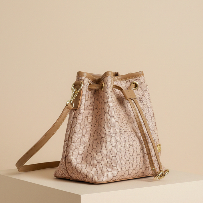 Bonia Bag Bucket Selempang Bahu Kualitas Semi Premium